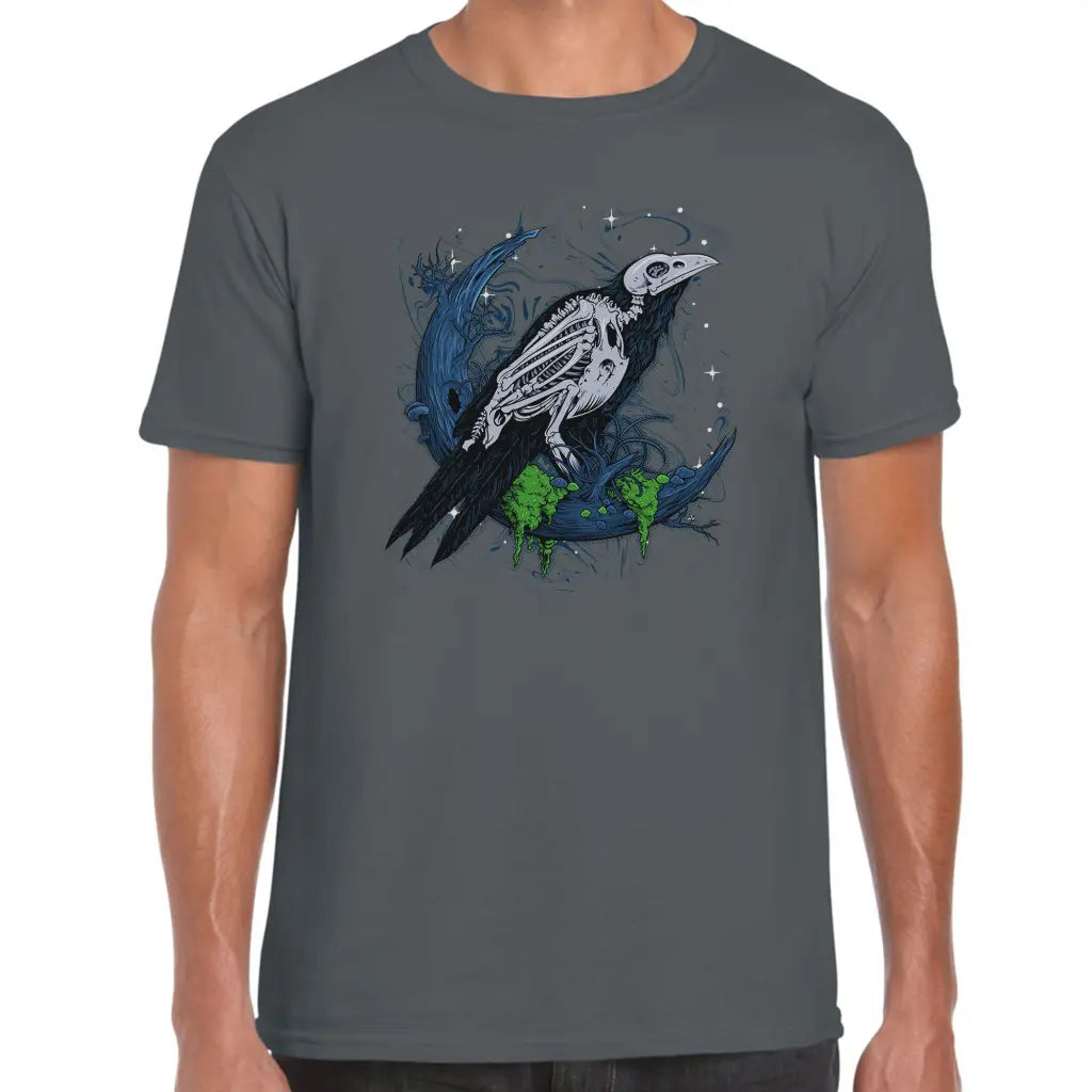 Moon Crow T-Shirt - Tshirtpark.com