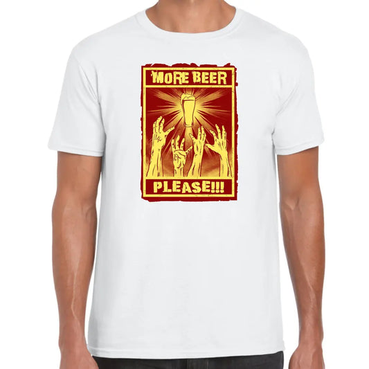 More Beer Please T-Shirt - Tshirtpark.com