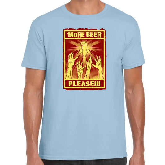 More Beer Please T-Shirt - Tshirtpark.com