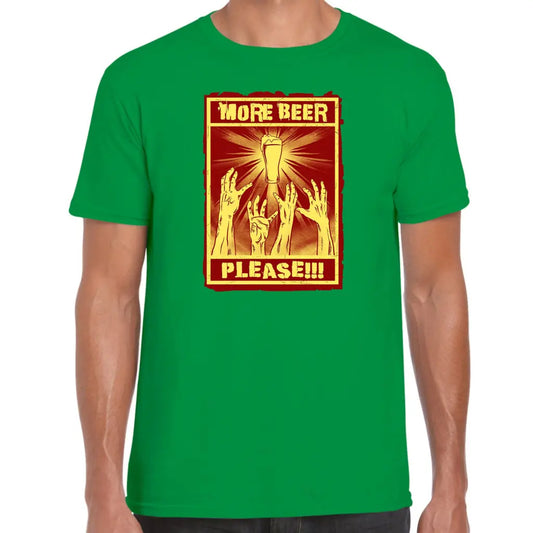 More Beer Please T-Shirt - Tshirtpark.com