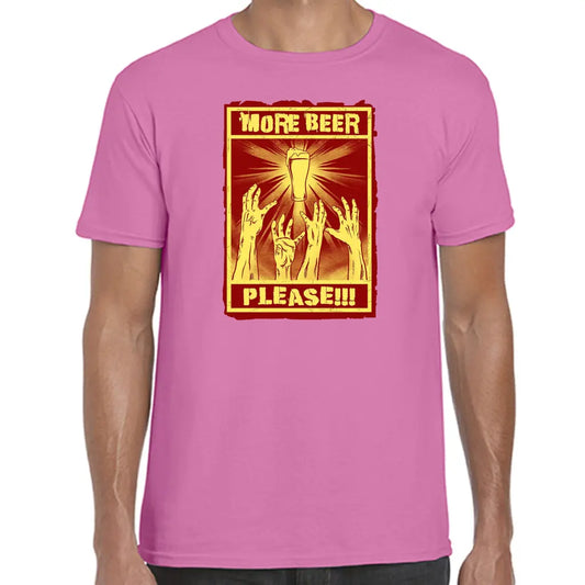 More Beer Please T-Shirt - Tshirtpark.com