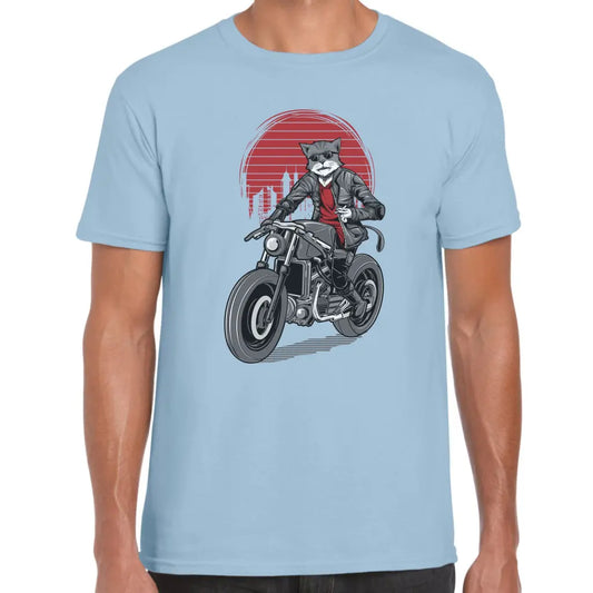 MotorBike City Cat T-Shirt - Tshirtpark.com