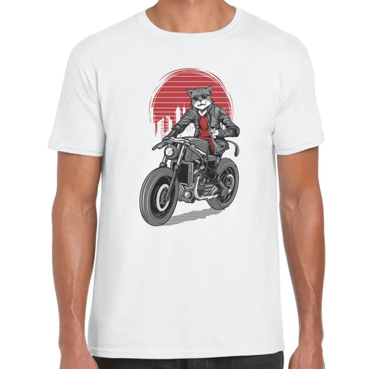 MotorBike City Cat T-Shirt - Tshirtpark.com