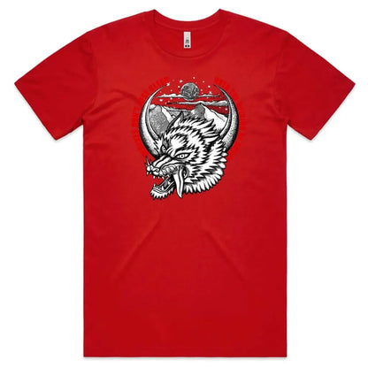 Mountain Wolf T-Shirt - Tshirtpark.com