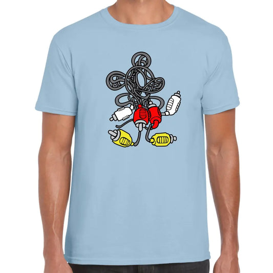 Mouse Cable T-Shirt - Tshirtpark.com