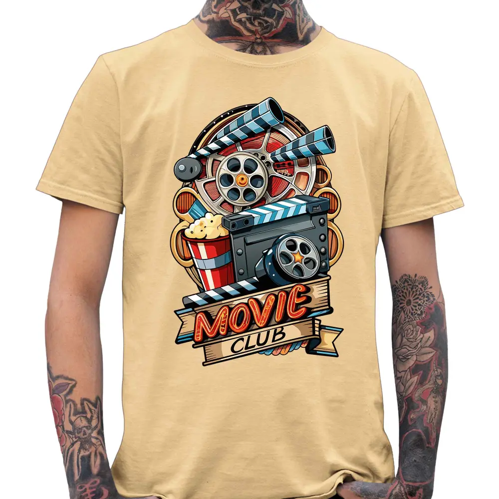 Movie Club T-Shirt - Tshirtpark.com