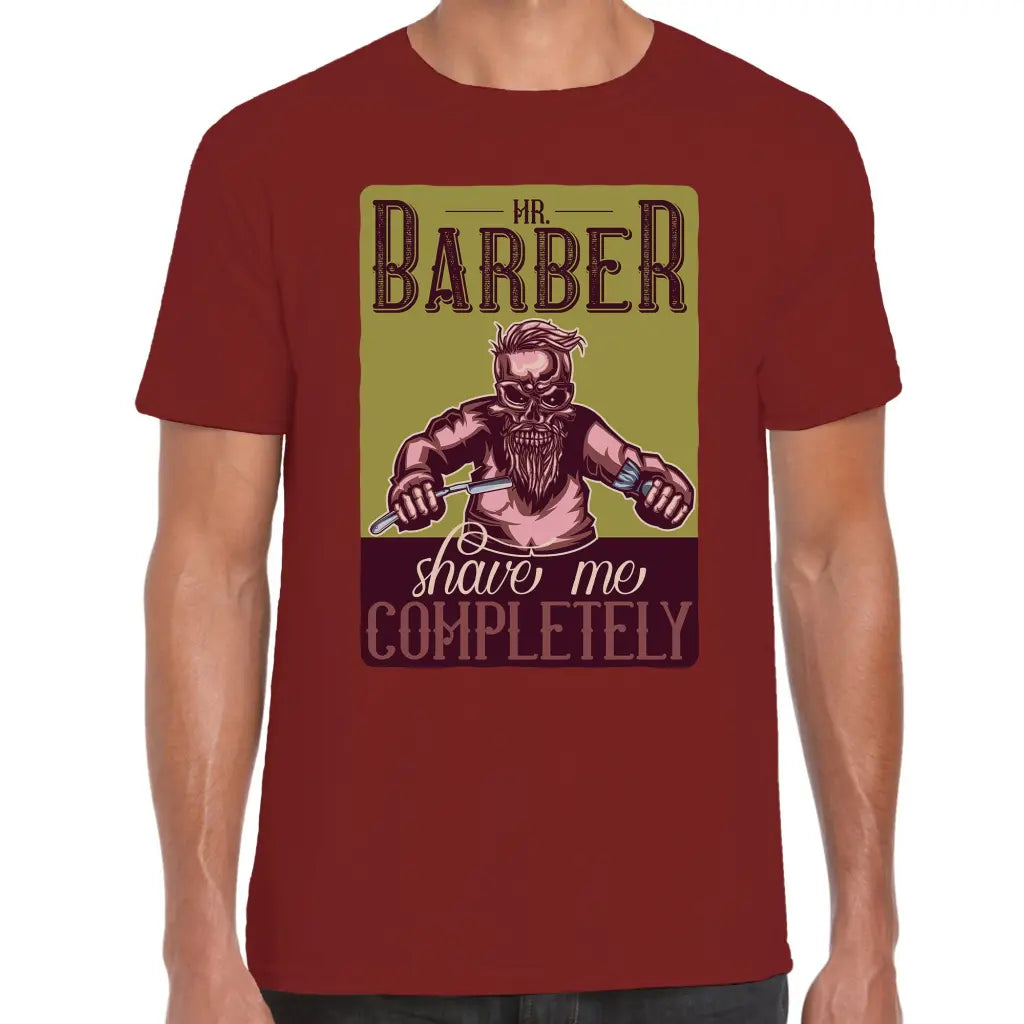 Mr Barber Shave Me T-Shirt - Tshirtpark.com