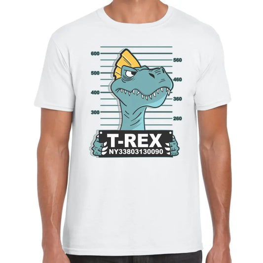 Mug Shot T-Rex T-Shirt - Tshirtpark.com