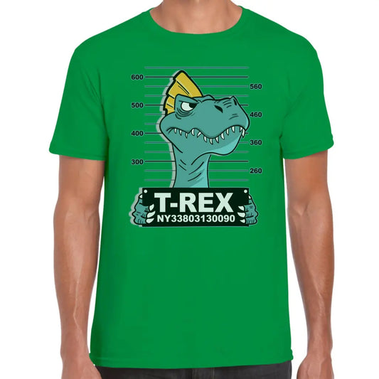 Mug Shot T-Rex T-Shirt - Tshirtpark.com