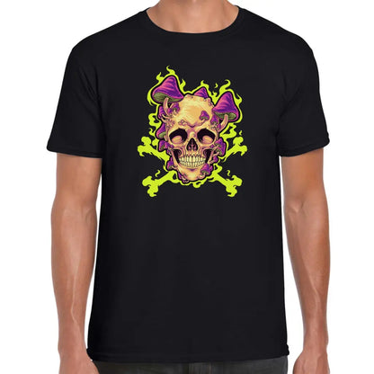 Mushroom Skull T-Shirt - Tshirtpark.com