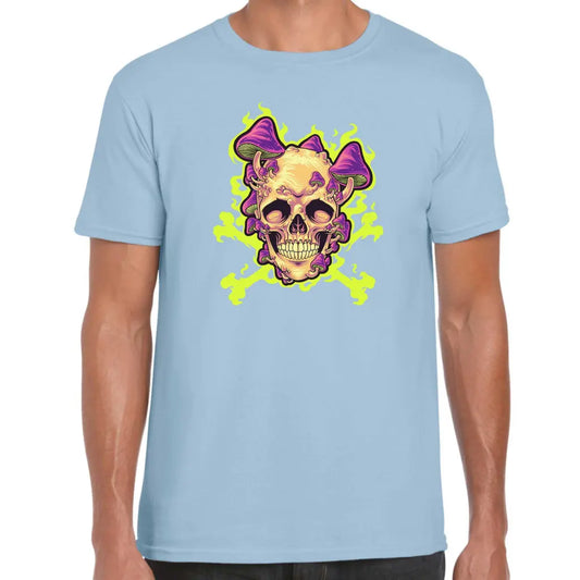 Mushroom Skull T-Shirt - Tshirtpark.com