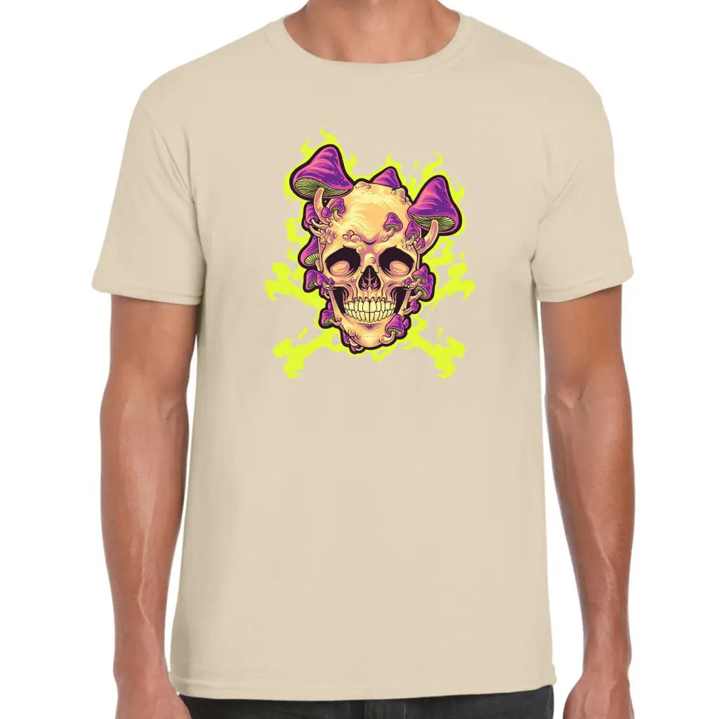 Mushroom Skull T-Shirt - Tshirtpark.com