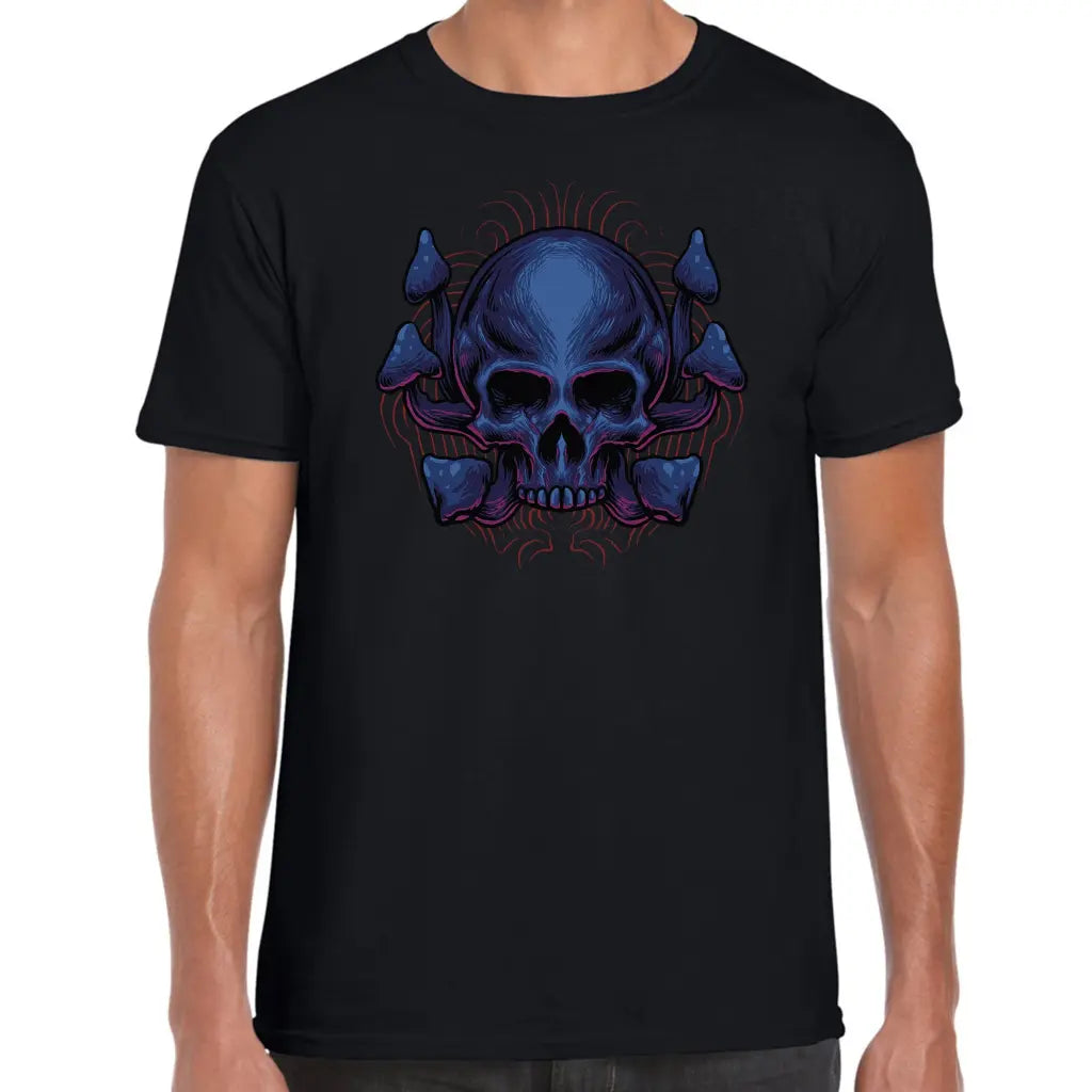 Mushroom Skull T-Shirt - Tshirtpark.com