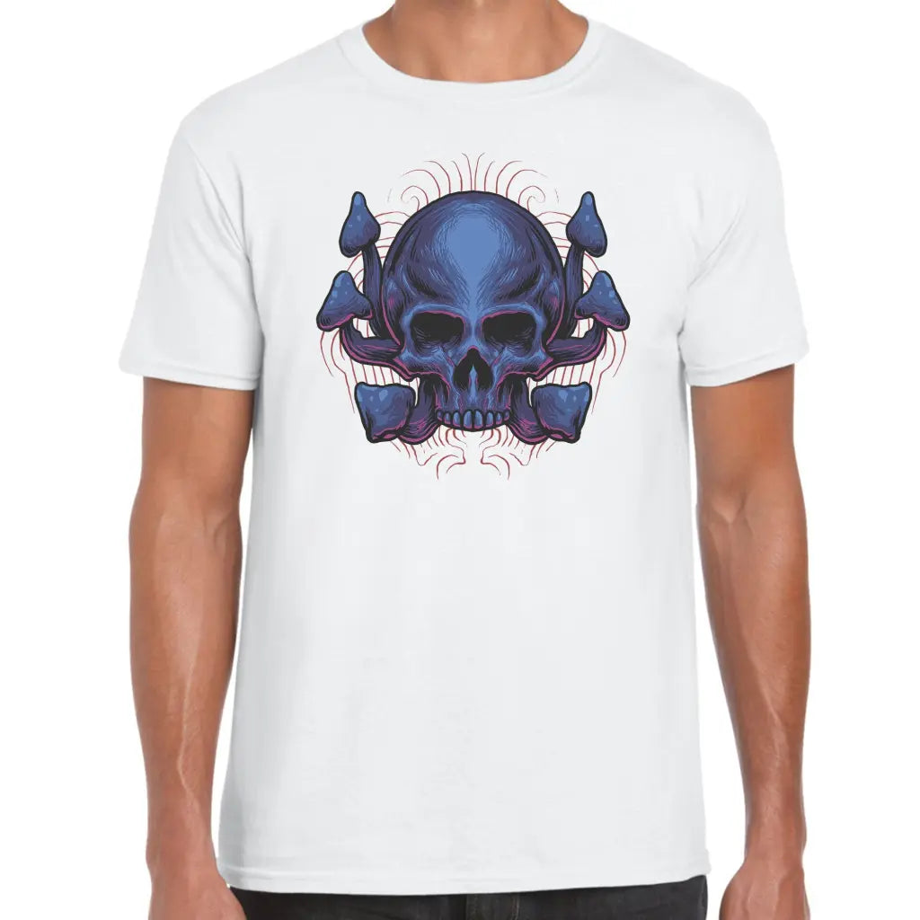 Mushroom Skull T-Shirt - Tshirtpark.com