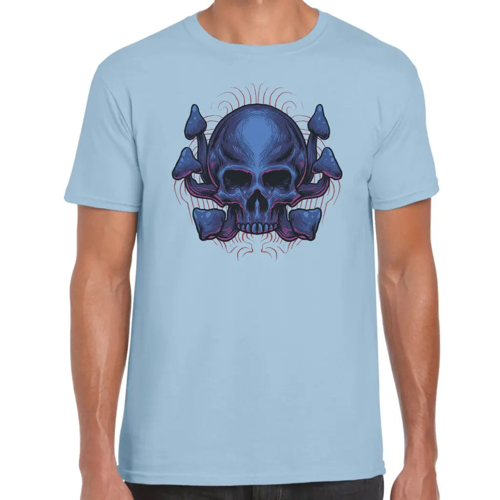 Mushroom Skull T-Shirt - Tshirtpark.com