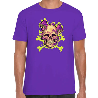 Mushroom Skull T-Shirt - Tshirtpark.com