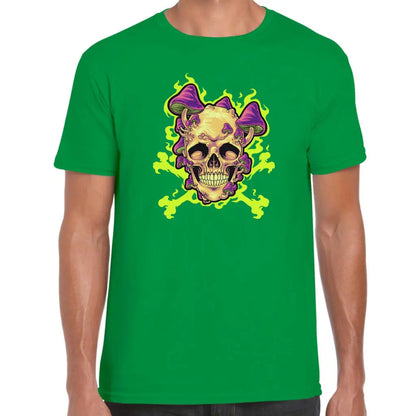 Mushroom Skull T-Shirt - Tshirtpark.com