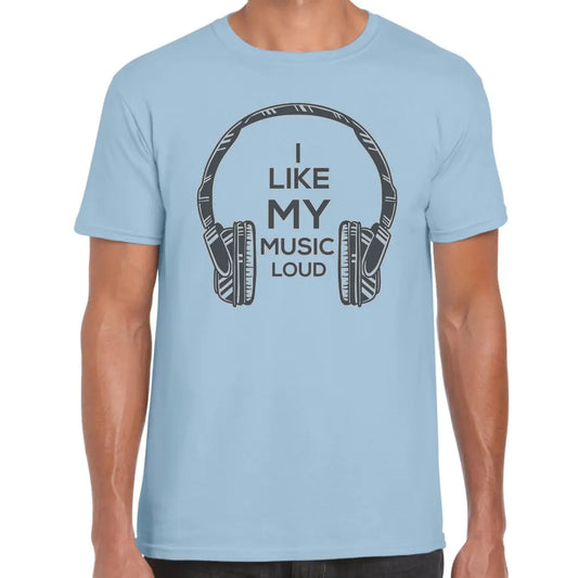 Music Loud Headphone T-Shirt - Tshirtpark.com