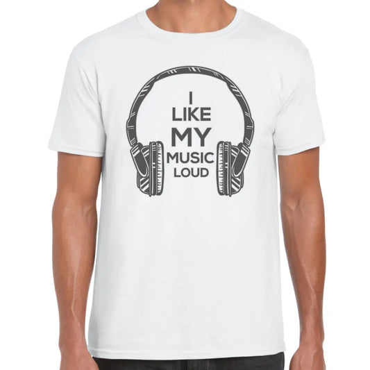 Music Loud Headphone T-Shirt - Tshirtpark.com