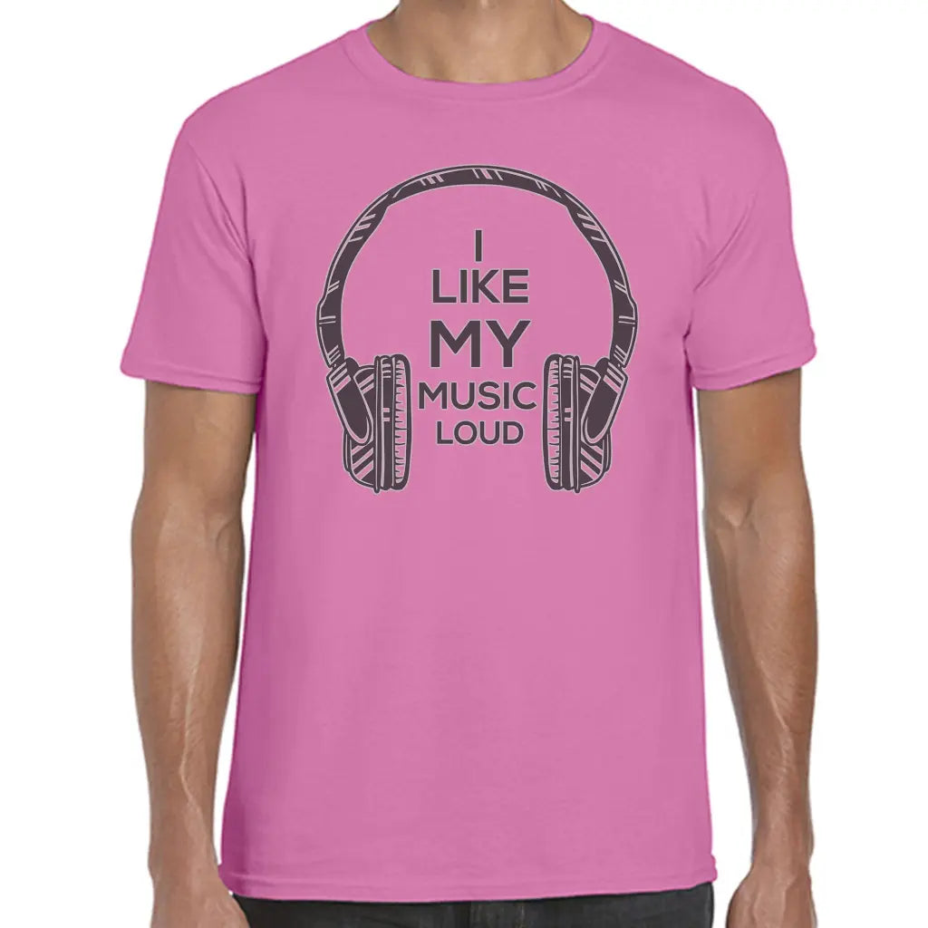 Music Loud Headphone T-Shirt - Tshirtpark.com