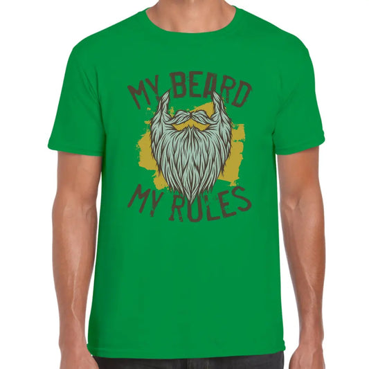 My Beard My Rules T-Shirt - Tshirtpark.com