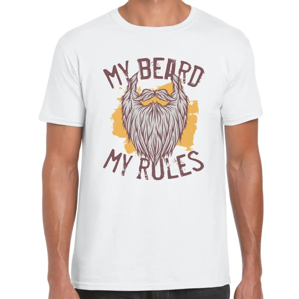 My Beard My Rules T-Shirt - Tshirtpark.com