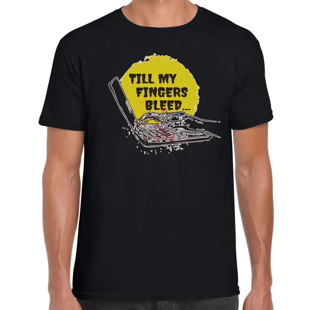 My Fingers Bleed T-Shirt - Tshirtpark.com