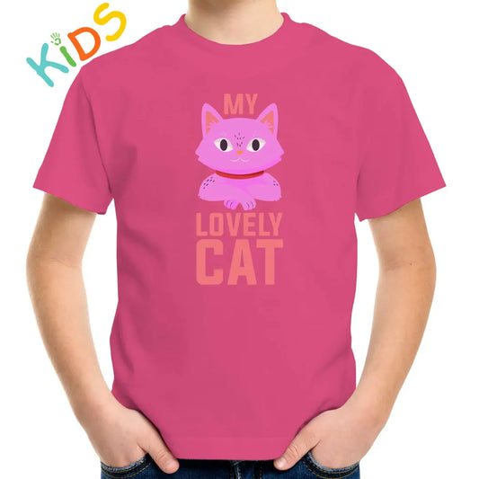 My Lovely Cat Kids T-shirt - Tshirtpark.com