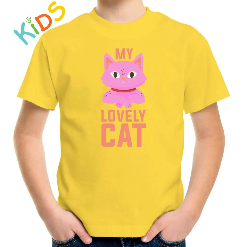 My Lovely Cat Kids T-shirt - Tshirtpark.com