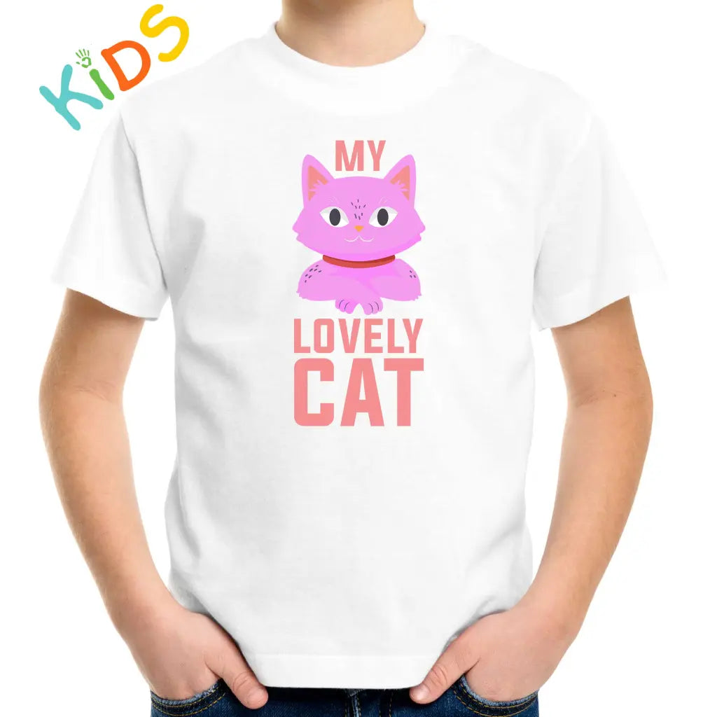 My Lovely Cat Kids T-shirt - Tshirtpark.com