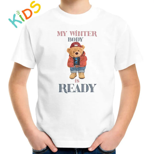 My Winter Body Kids T-shirt - Tshirtpark.com