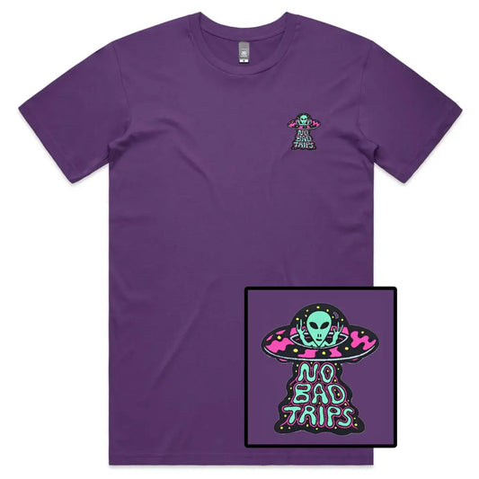 Nad Bad Trips Embroidered T-Shirt - Tshirtpark.com