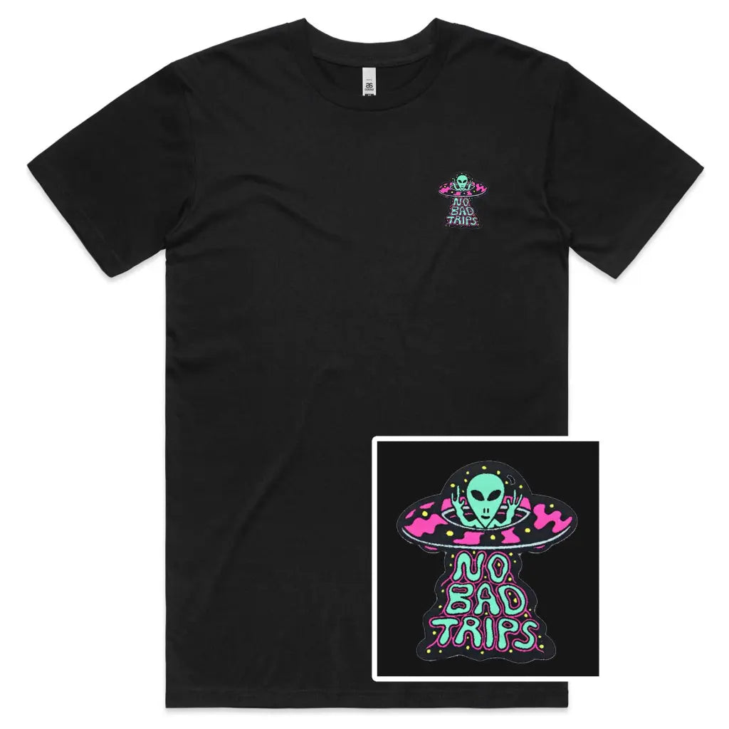 Nad Bad Trips Embroidered T-Shirt - Tshirtpark.com