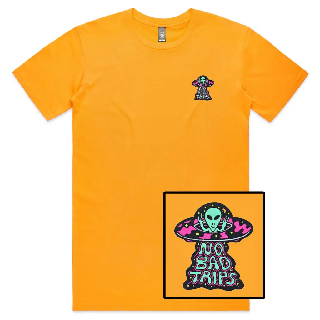 Nad Bad Trips Embroidered T-Shirt - Tshirtpark.com