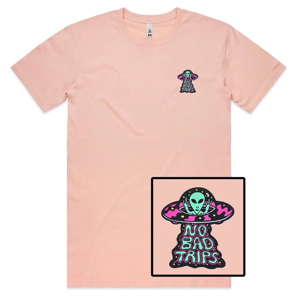 Nad Bad Trips Embroidered T-Shirt - Tshirtpark.com