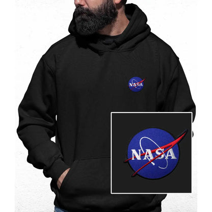 Nasa Embroidered Colour Hoodie - Tshirtpark.com