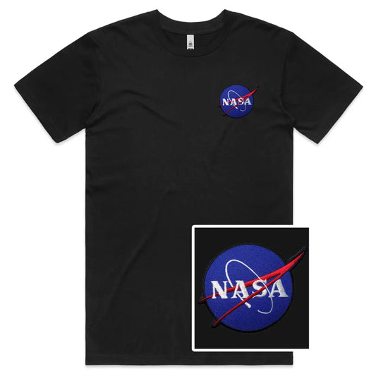 Nasa Embroidered T-Shirt - Tshirtpark.com