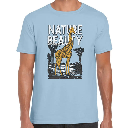Nature Beauty Giraffe T-Shirt - Tshirtpark.com