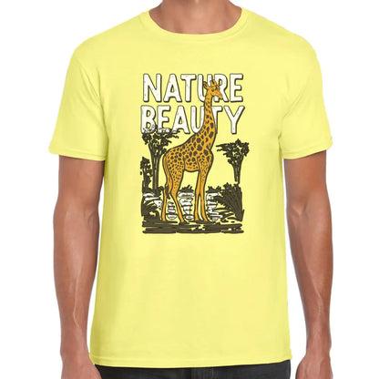 Nature Beauty Giraffe T-Shirt - Tshirtpark.com