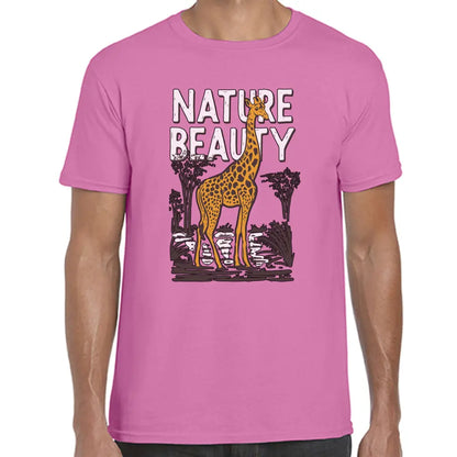 Nature Beauty Giraffe T-Shirt - Tshirtpark.com