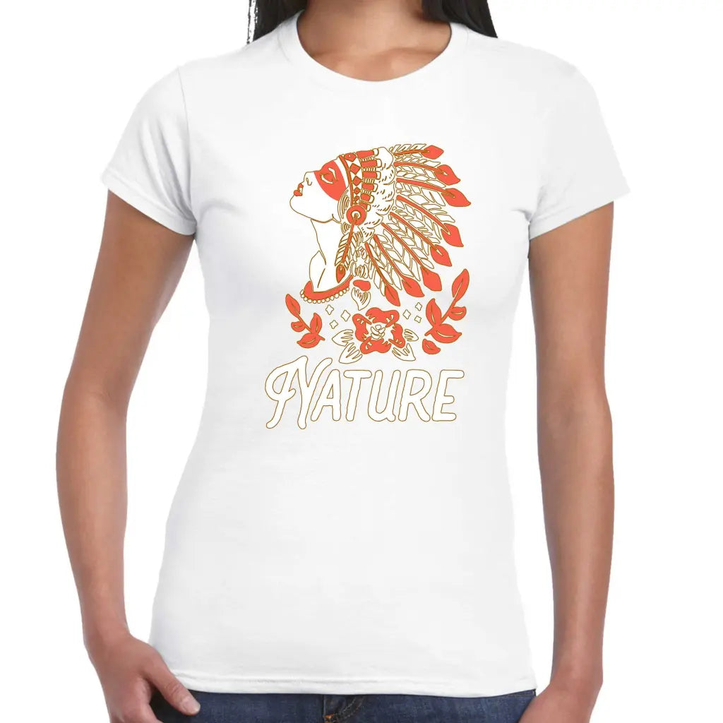 Nature Girl Ladies T-shirt - Tshirtpark.com