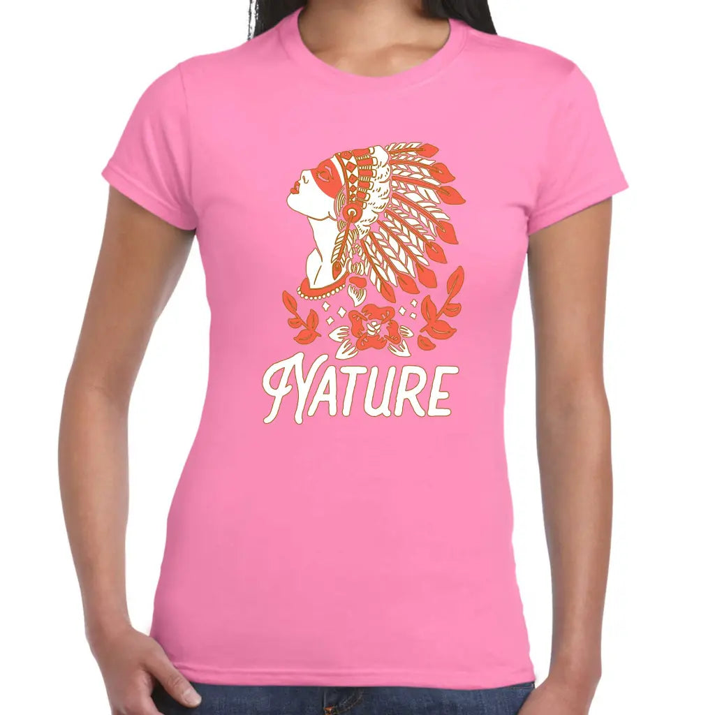 Nature Girl Ladies T-shirt - Tshirtpark.com