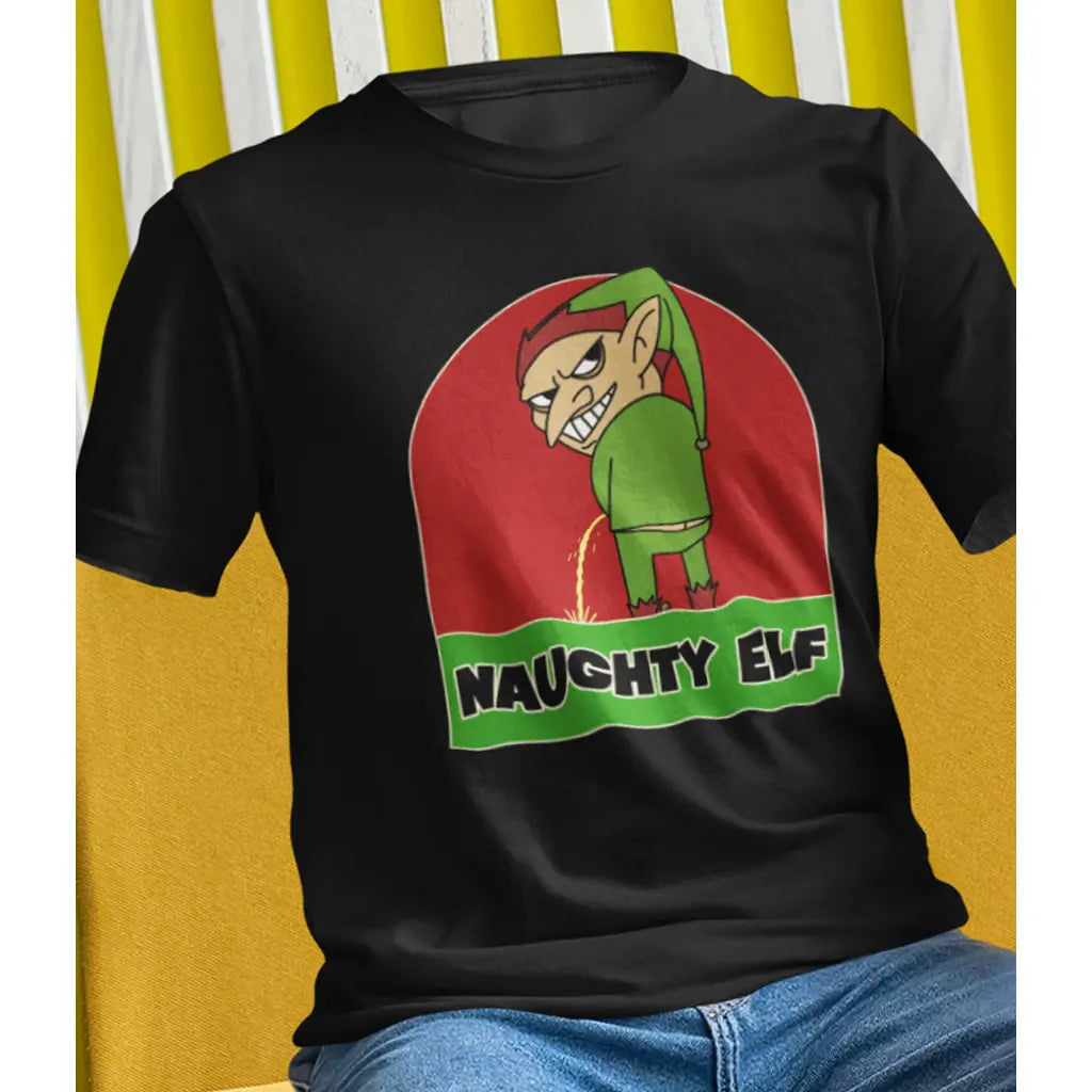 Naughty Elf T-Shirt - Tshirtpark.com