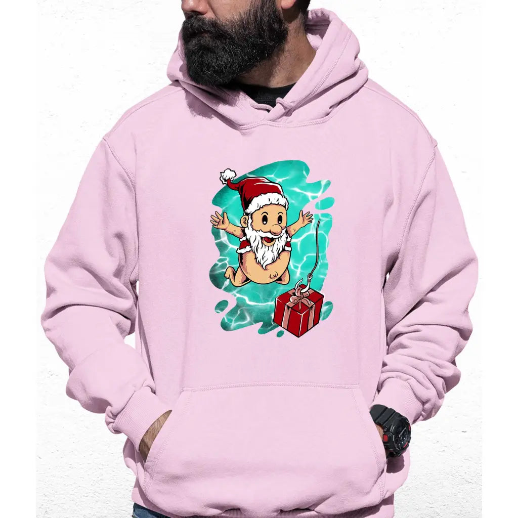 Never Mind Santa Colour Hoodie - Tshirtpark.com