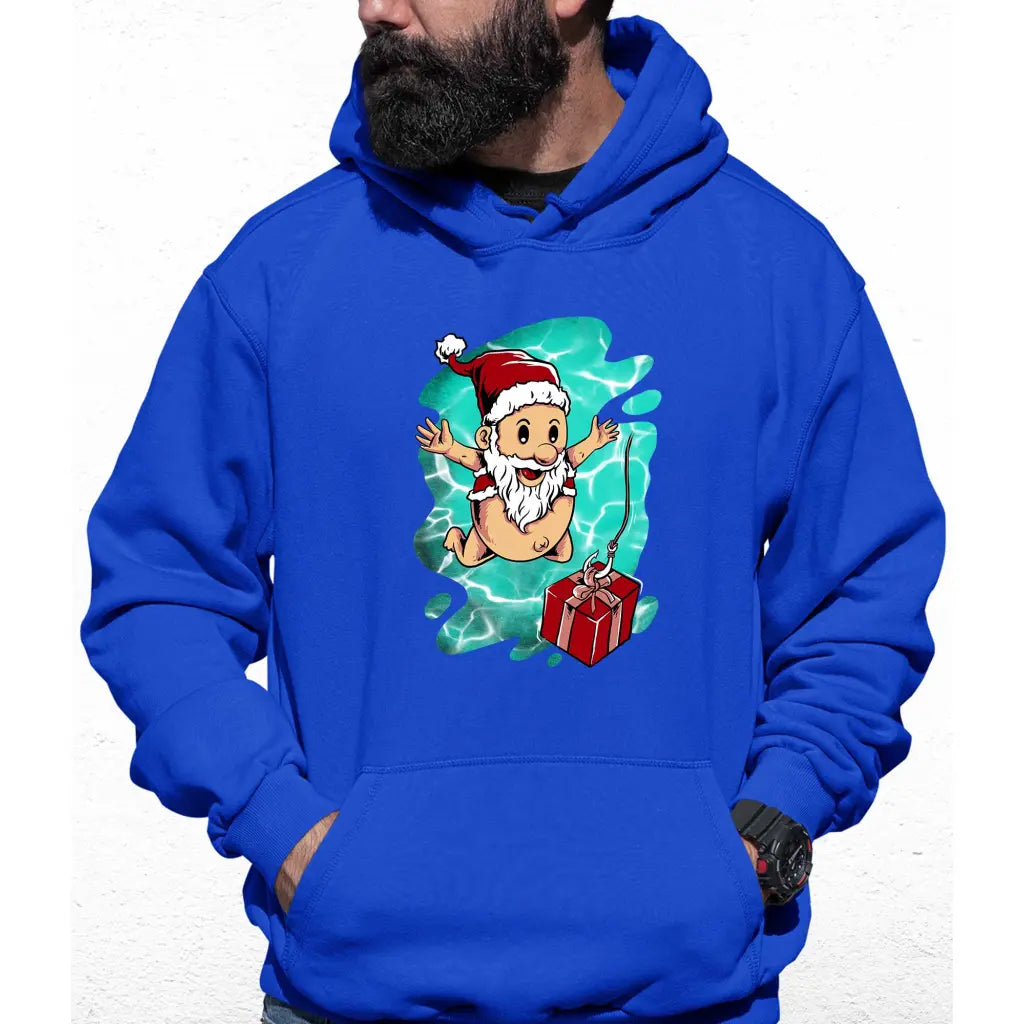 Never Mind Santa Colour Hoodie - Tshirtpark.com