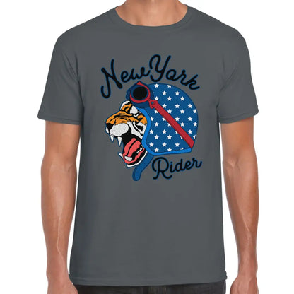 New York Rider Tiger T-Shirt - Tshirtpark.com