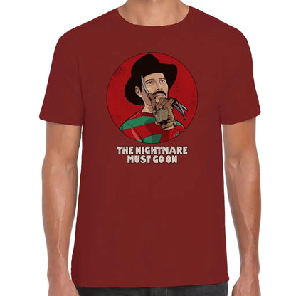 Nightmare Must Go On T-Shirt - Tshirtpark.com