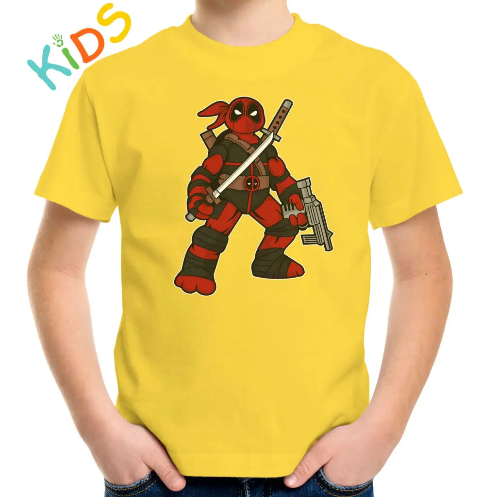 Ninja Redmask Kids T-shirt - Tshirtpark.com