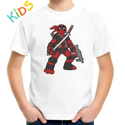 Ninja Redmask Kids T-shirt - Tshirtpark.com