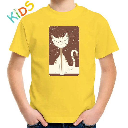 Nite Nite Cat Kids T-shirt - Tshirtpark.com